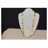 Sterling & Nephrite Jade Necklace
