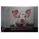 Pig Wall Art 24'x24'