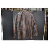 Oakwood Classic Brown Leather Jacket W/Thinsulate