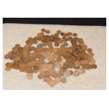 400+ Wheat Pennies - Some Steel Pennies