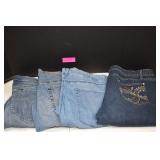 Four Pair Of Women's Jeans *Note*