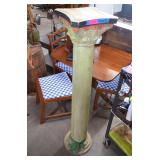 Vintage Wooden Pedestal
