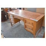 Century Office Desk w/ Knee Hole and Drawers