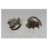 Vintage Sterling Screwback Earrings