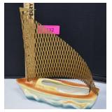 Unique Horton Ceramics B9 Sailboat Planter