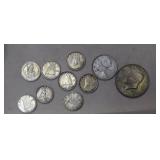 Canada Silver Coins& 1969D Kennedy Half Dollar