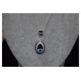 NRT Necklace w/ Blue Stones