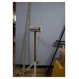 HDK Adjustable Roller Stand & 6ft. Metal Measuring