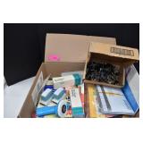 Box Full Of Office Supplies