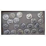 (20) 1976D Kennedy Half Dollars