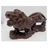 Vintage Japan Glazed Ceramic Lion - NOTE