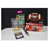 Miller Lite Pool Cue Ball, Football Bank, And More