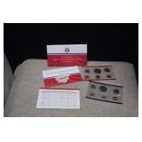 1987 P&D Unc. U.S. Coin Sets w/ COA   10 Coins