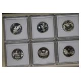 (3) 1999S Proof  & (3) 2003S Proof Quarters