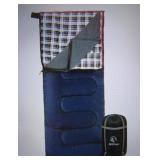 NEW Cotton Flannel Adult Sleeping Bag with Carry