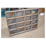 Wood Cubby Display Shelf