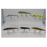 Six Vintage Assorted Lures