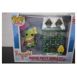 NIB Funko Pop Doll,Mayor Patty Noble & City Hall