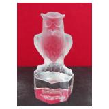 Goebel 24% Lead Crystal Owl - 4'