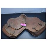 Vintage Leather Saddlebags 4S Brand