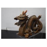 Heavy Very Detailed Cast Resin Chinese Dragon