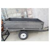 Nice Metal Pull Behind Dump Cart 59'x30'