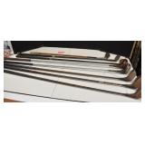 Eight Vintage Golf Clubs