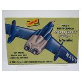 1960's SEALED Vought F7U-1 Navy Interceptor