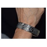 Wide Sterling James Avery Bangle Bracelet