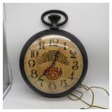 1970's Spartus USA Beer Clock - Works