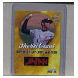 2012 Rookie Phenomes Shohei Otani in Rigid Sleeve