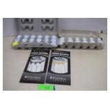 Two New Golf Gloves & 40 Lighty Used Golf Balls