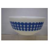 Vintage Pyrex Milk Glass 'New Dot' Mixing Bowl