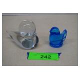 Blue Bird of Happiness Signed Leo Ward 1999