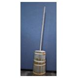 Antique Wood Butter Churn