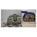 Vtg. Dept. 56 Lighted Midtown Shops,Snow Village