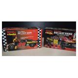 2 New Die-Cast Texaco Racing Banks -Dale Jarrett &