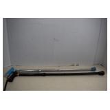 Two Metal Height Adjustable Canes