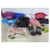 Tote Full of Vtg. 'Gift w/Purchase' Cosmetic Bags