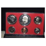 1973S U.S. Proof Set w/ Eisenhower Dollar-Six Coin