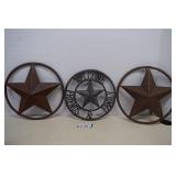 Cast Iron Welcome Friends & Family & Two Metal
