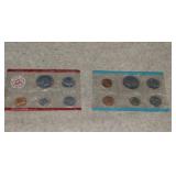 1972D&P Unc. Year Sets  11 Cons-Includes 1972S