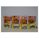 Four Vintage Match Box Diecast Cars
