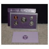 1988-S U.S. Mint Proof Set w/ COA & Box