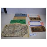 Replica Confederate Money, Maps & Gettysburg
