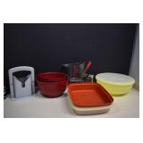 Tupperware,Batter Bowls,Bread Slicer & More