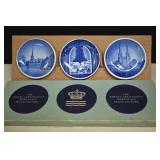 Set Of Vintage Royal Copenhagen Small Plates