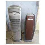 Two Hunter Room Fans - Both Work