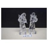 Two Mikasa Crystal Angels. Made in Germany New