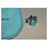 Gift Box Charm Marked T&Co.-AG925-Germany**